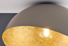 Plafon kopuła taupe_złoty Sigma Lighting SFERA 50 41519