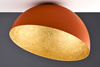 Plafon kopuła ceglany_złoty Sigma Lighting SFERA 50 41518