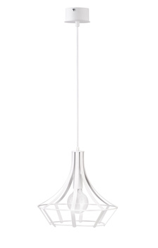 Lampa wisząca loftowa biała Sigma Lighting POLA L (fi35cm) 30918