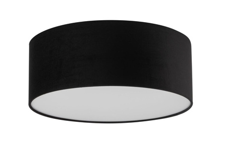 Plafon okrągły welurowy czarny Sigma Lighting SOFT M 40648