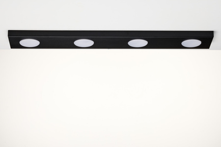 HERO 4 plafon prostokąt CZARNY 41503