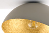 Plafon kopuła taupe_złoty Sigma Lighting SFERA 50 41519