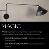 MAGIC 2 kinkiet czarny 40928