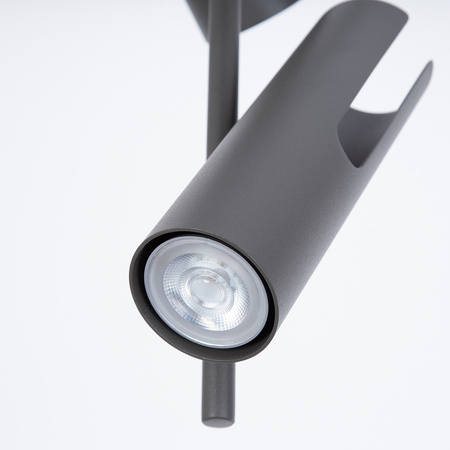 LEDA 3 plafon ciemna oliwka 41155