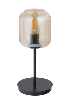 Lampka stołowa szklana bursztynowa Sigma Lighting SHINE 50257