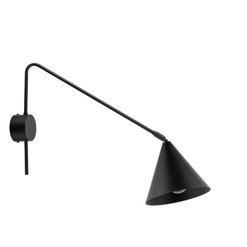 GALAXY 1 kinkiet czarny 40935 ruchome ramię 180 stopni ruchomy klosz