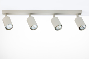 Reflektory sufitowe led szary beż Sigma Lighting ZOOM 4 41516