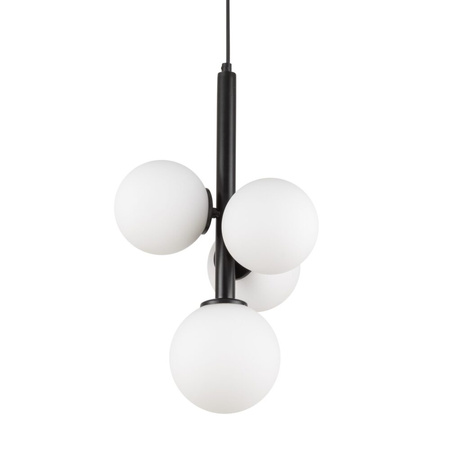 Lampa wisząca kule Sigma Lighting - PERLA 4 czarny 33487
