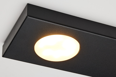 HERO 4 plafon prostokąt CZARNY 41503