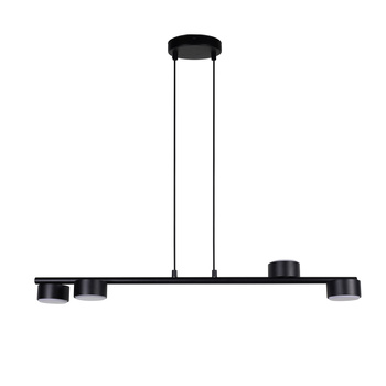 Lampa wisząca nowoczesna PUNTO 4 czarny 40821