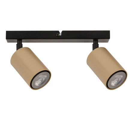 Reflektory sufitowe led czarno-złote Sigma Lighting ZOOM 2 33320