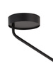 Lampa sufitowa z abażurami czarno-miedziana Sigma Lighting LIZBONA 2 32116