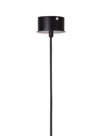 Lampa wisząca metalowa czarna Sigma Lighting RIF 1 L 30895