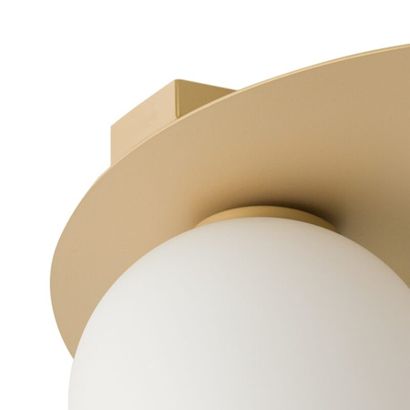 Plafon kule złoty beż Sigma Lighting ARGON 3 koło 33271