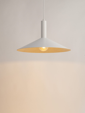 Lama wisząca CAPRI S biały/złoty 41014