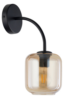 Kinkiet szklany bursztynowy Sigma Lighting SHINE 32246