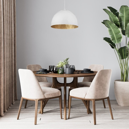 Lampa wisząca DIAMENT biało-złoty M Sigma Lighting 31373