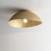 Plafon z żywicy Sigma Lighting Solaris S złoty 40589