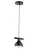 Lampa wisząca metalowa czarno-biała Sigma Lighting - FLOP 1 32417