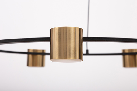 KODO 5 zwis czarny złoty szczotkowany  41329