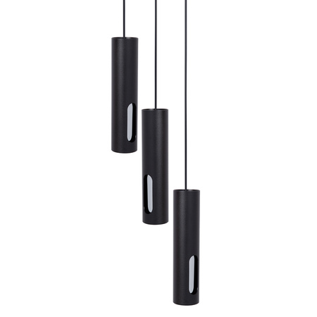 FLOW 3 zwis koło czarny/srebrny 41214