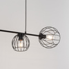 Lampa wisząca druciana czarna Sigma Lighting MADAM 5 32372
