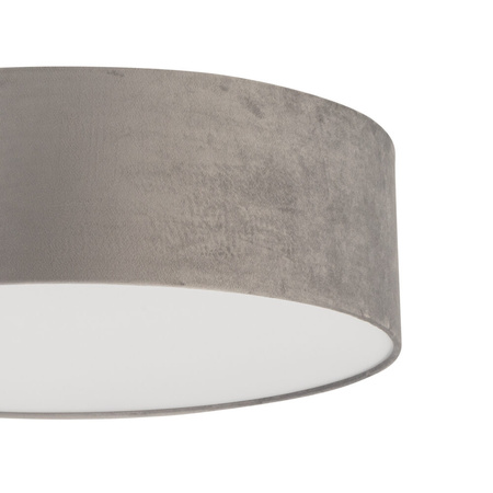 Plafon okrągły welurowy szary Sigma Lighting SOFT L 40654