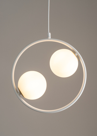 Lampa wisząca ring kula biała Sigma Lighting AQUA 2 33411
