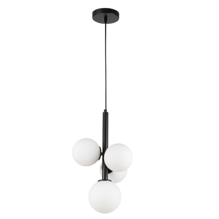 Lampa wisząca kule Sigma Lighting - PERLA 4 czarny 33487