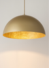 Lampa wisząca kopuła złota Sigma Lighting SFERA 35 32292