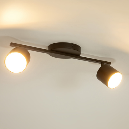 MILA 2 plafon czarny 41341