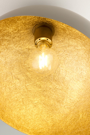 Plafon kopuła taupe_złoty Sigma Lighting SFERA 50 41519