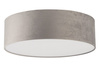 Plafon okrągły welurowy szary Sigma Lighting SOFT L 40654