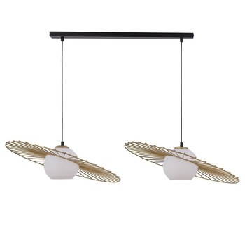 Lampa wisząca druciana złota Sigma Lighting SOL 2 32039