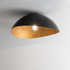 Plafon z żywicy czarno-miedziany Sigma Lighting Solaris S 40604