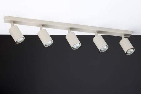 Reflektory sufitowe led szary beż Sigma Lighting ZOOM 5 41517