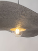 Lampa wisząca kapelusz srebrna Sigma Lighting KAPELLO M FI55 32343