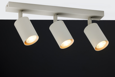 Reflektory sufitowe led szary beż Sigma Lighting ZOOM 3 41515