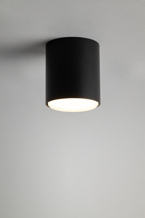 Plafon TUBO M czarny 40840