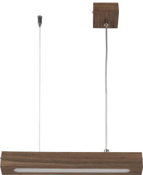 Lampa wisząca drewniana LED Sigma Lighting - Futura Wood Low 30 orzech 32702