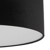 Plafon okrągły welurowy czarny Sigma Lighting SOFT M 40648