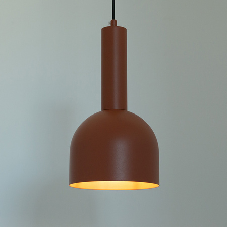 Lampa wisząca VITRUM dzwonek ceglany 41116
