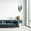 Lampa wisząca tuby sople czarno-złota Sigma Lighting SOPEL GRAND 4 33396