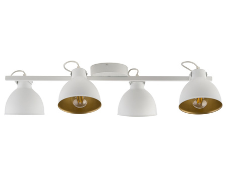 Lampa sufitowa loftowa biało-złota Sigma Lighting MARS 4 32273