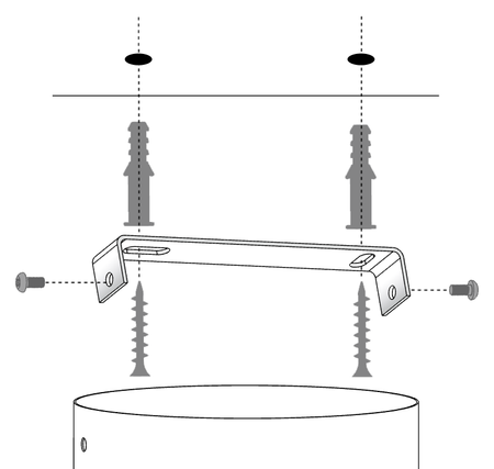 Plafon abażury szaro-czarny Sigma Lighting OLE 5 32222