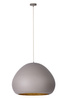 Lampa wisząca Lava taupe/złoty 41080