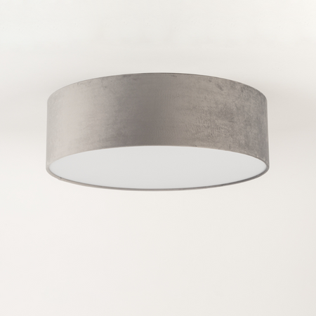 Plafon okrągły welurowy szary Sigma Lighting SOFT L 40654