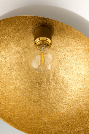 Plafon kopuła taupe_złoty Sigma Lighting SFERA 50 41519