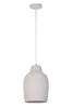 NORA A lampa wisząca ceramiczna beż 41369