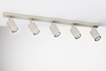 Reflektory sufitowe led szary beż Sigma Lighting ZOOM 5 41517